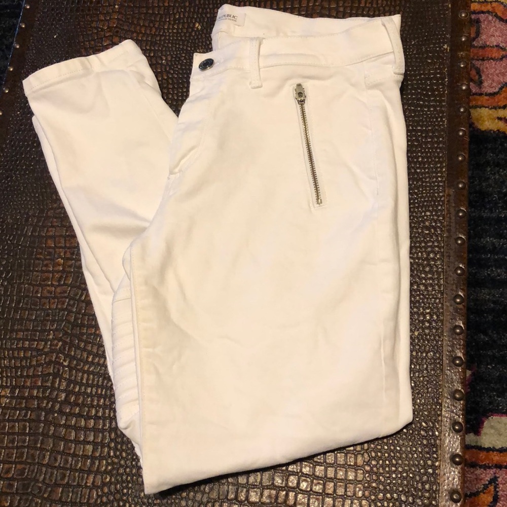White jeans